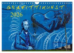 Grafittikunst (Wandkalender 2026 DIN A4 quer), CALVENDO Monatskalender Grafittikunst (Wandkalender 2026 DIN A4 quer), CALVENDO Monatskalender