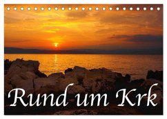 Cover Rund um Krk (Tischkalender 2026 DIN A5 quer), CALVENDO Monatskalender