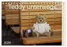 Teddy unterwegs (Tischkalender 2026 DIN... - Bild 1