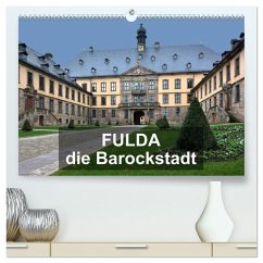 Fulda - die Barockstadt (hochwertiger Premium Wandkalender 2026 DIN A2 quer), Kunstdruck in Hochglanz