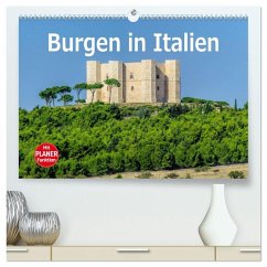 Cover Burgen in Italien (hochwertiger Premium Wandkalender 2026 DIN A2 quer), Kunstdruck in Hochglanz