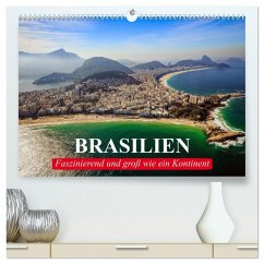 Cover Brasilien. Faszinierend und groß wie ein Kontinent (hochwertiger Premium Wandkalender 2026 DIN A2 quer), Kunstdruck in Hochglanz