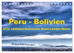 Cover Peru - Bolivien. Eine südamerikanische Zwei-Länder-Reise (Tischkalender 2026 DIN A5 quer), CALVENDO Monatskalender