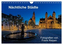 Cover Nächtliche Städte (Wandkalender 2026 DIN A4 quer), CALVENDO Monatskalender