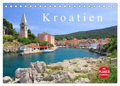 Kroatien (Tischkalender 2026 DIN A5 quer), CALVENDO Monatskalender Cover Kroatien (Tischkalender 2026 DIN A5 quer), CALVENDO Monatskalender