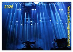 Cover Veranstaltungsmomente (Wandkalender 2026 DIN A4 quer), CALVENDO Monatskalender