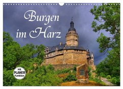 Burgen im Harz (Wandkalender 2026 DIN A3 quer), CALVENDO Monatskalender Cover Burgen im Harz (Wandkalender 2026 DIN A3 quer), CALVENDO Monatskalender