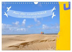 Cover An der Waterkant mit Jan Cux und Cuxi (Wandkalender 2026 DIN A4 quer), CALVENDO Monatskalender