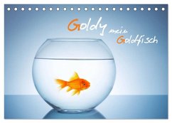 Cover Goldy - mein Goldfisch (Tischkalender 2026 DIN A5 quer), CALVENDO Monatskalender