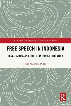 Cover Free Speech in Indonesia (eBook, PDF)