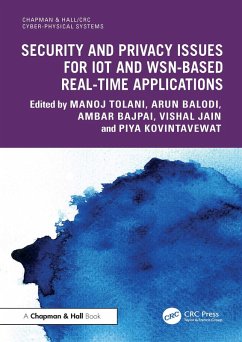 Security and Privacy Issues for IoT and WSN-based Real-time Applications (eBook, PDF)