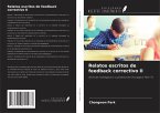 Relatos escritos de feedback correctivo II