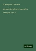Annales des sciences naturelles Annales des sciences naturelles