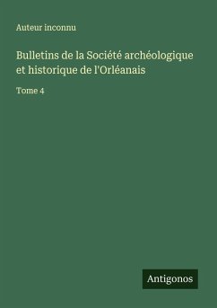 Cover Bulletins de la Société archéologique et historique de l'Orléanais