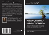 Adsorción de uranio y americio de residuos nucleares con AXAD-PR