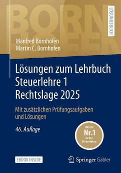 Cover Lösungen zum Lehrbuch Steuerlehre 1 Rechtslage 2025