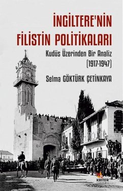 Cover Ingilterenin Filistin Politikalari