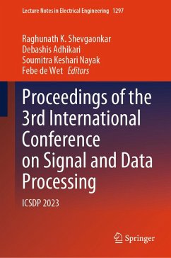 Cover Proceedings of the 3rd International Conference on Signal and Data Processing (eBook, PDF)