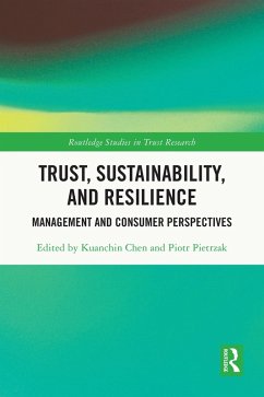 Trust, Sustainability, and Resilience (eBook, ePUB)