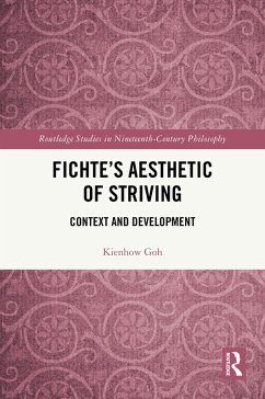 Cover Fichte's Aesthetic of Striving (eBook, PDF)