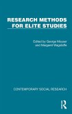 Research Methods for Elite Studies (eBook, ePUB)