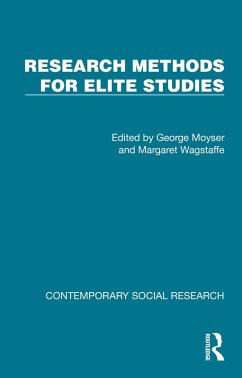Research Methods for Elite Studies (eBook, ePUB)
