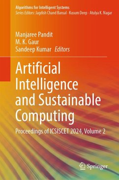 Artificial Intelligence and Sustainable Computing (eBook, PDF)