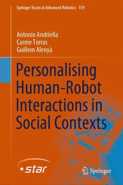 Cover Personalising Human-Robot Interactions in Social Contexts (eBook, PDF)