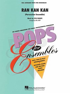 Tito Puente, Ran Kan Kan Percussionensemble Partitur + Stimmen