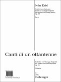 Ivan ERÖD, Canti di un ottanttenne Kammermusik (Streicher) Stimmen Ivan ERÖD, Canti di un ottanttenne Kammermusik (Streicher) Stimmen