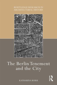 Cover The Berlin Tenement and the City (eBook, PDF)