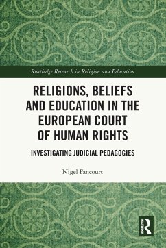 Cover Religions, Beliefs and Education in the European Court of Human Rights