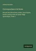 Correspondance de Rome