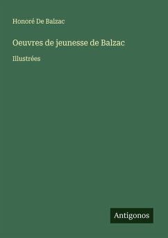 Cover Oeuvres de jeunesse de Balzac