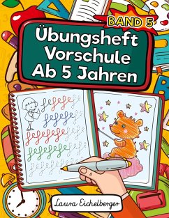 Cover Übungsheft Vorschule Ab 5 Jahren