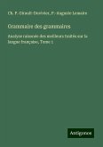 Grammaire des grammaires Grammaire des grammaires