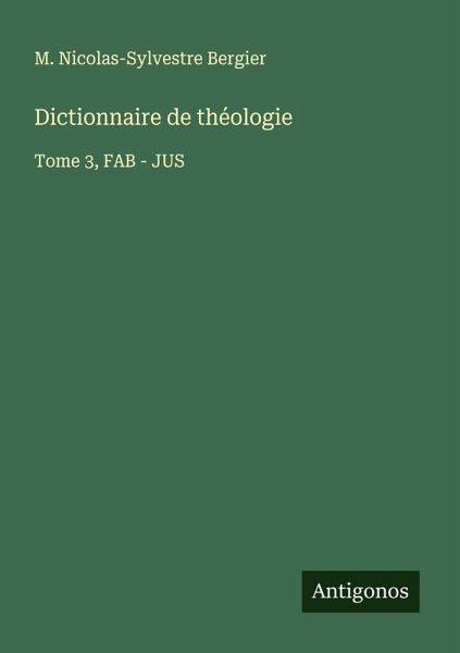 Dictionnaire de théologie Dictionnaire de théologie