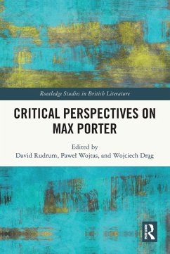 Critical Perspectives on Max Porter Cover Critical Perspectives on Max Porter