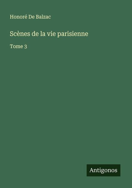 Scènes de la vie parisienne Scènes de la vie parisienne