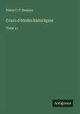 Cours d'études historiques