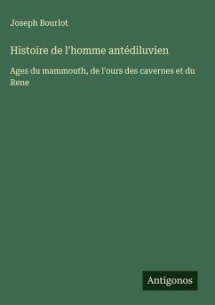 Cover Histoire de l'homme antédiluvien