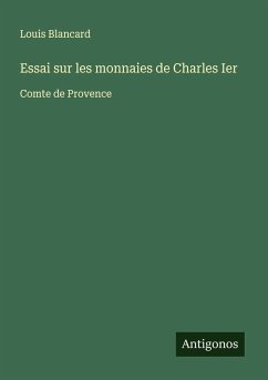 Cover Essai sur les monnaies de Charles Ier