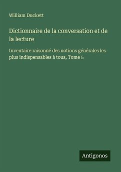 Cover Dictionnaire de la conversation et de la lecture