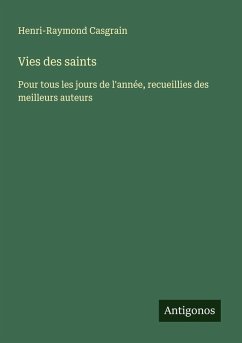 Cover Vies des saints
