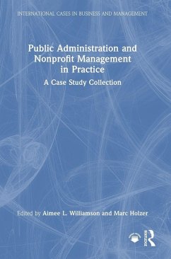 Cover Public Administration and Nonprofit Management in Practice