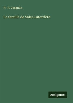 Cover La famille de Sales Laterrière