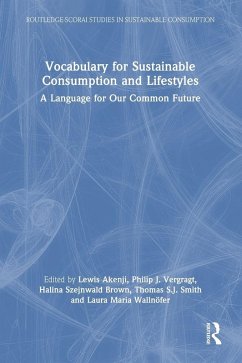 Cover Vocabulary for Sustainable Consumption and Lifestyles