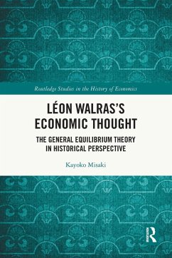 Cover Léon Walras's Economic Thought