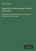Mandement de Monseigneur l'évêque de Montréal Mandement de Monseigneur l'évêque de Montréal