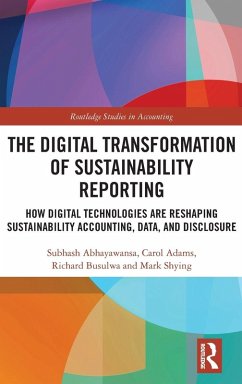 Cover The Digital Transformation of Sustainability Reporting